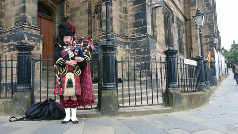 Туризм и отдых в Шотландии - Эдинбург сказочный город